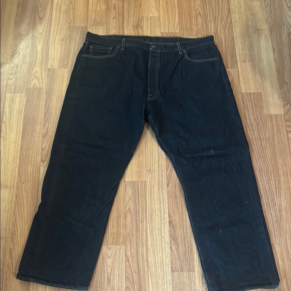 Men's Black Levi’s 501’s